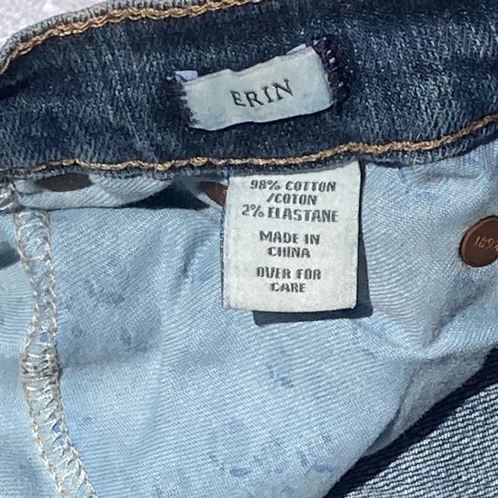 ABERCROMBIE Erin Straight Leg Stretch Jeans - Picture 12 of 15